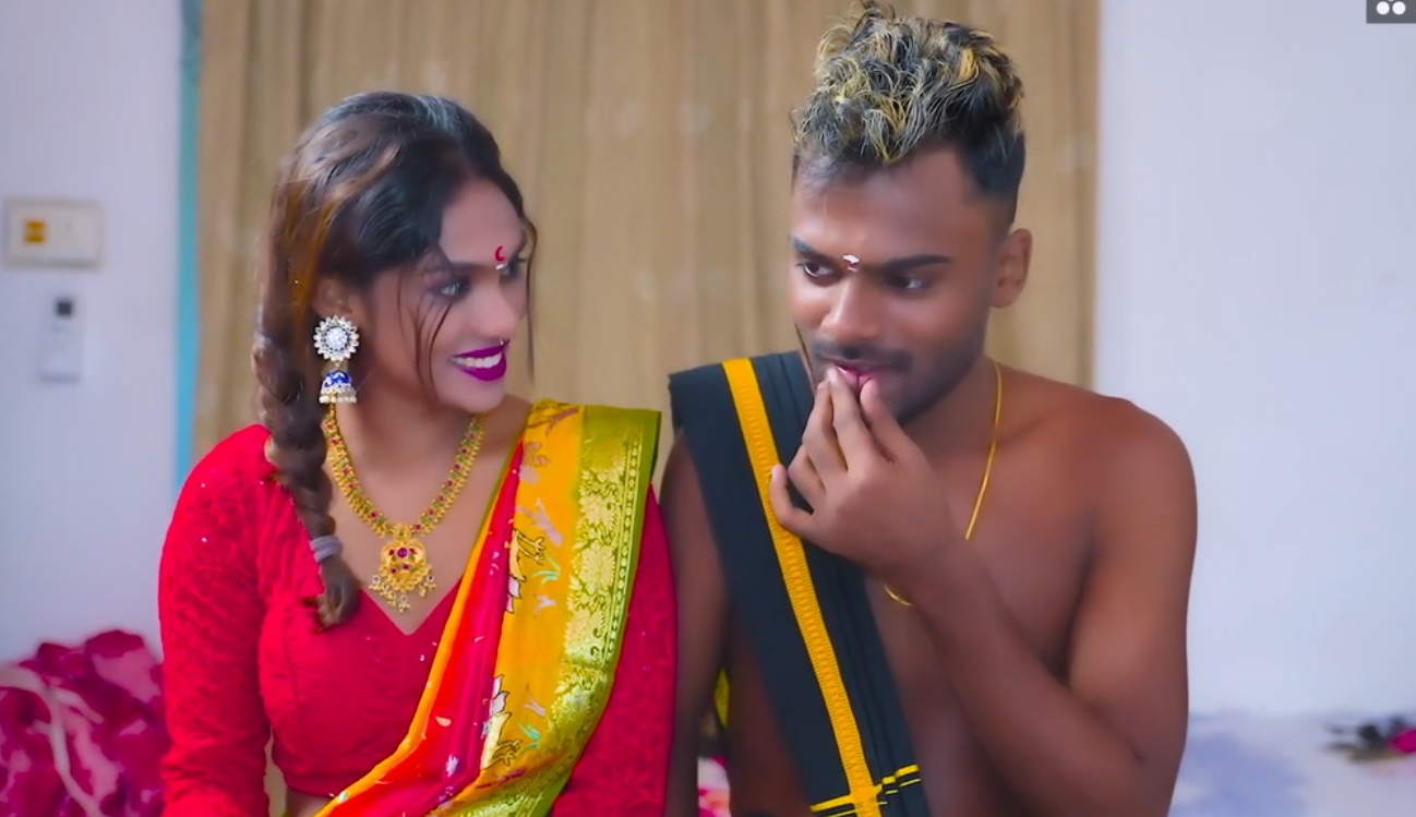 Beautiful Tamil Couple very 1st sex after wedding night